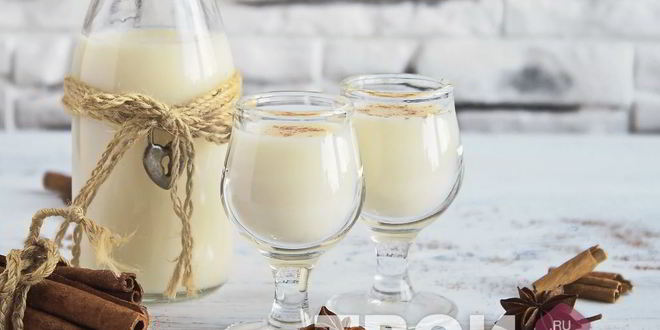 Рецепт ликера молочного