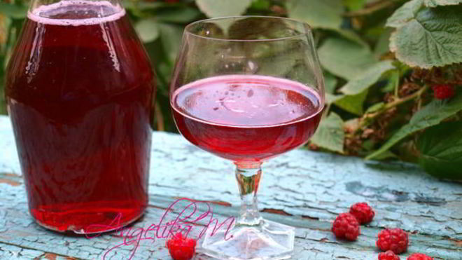 Рецепт малинового ликера