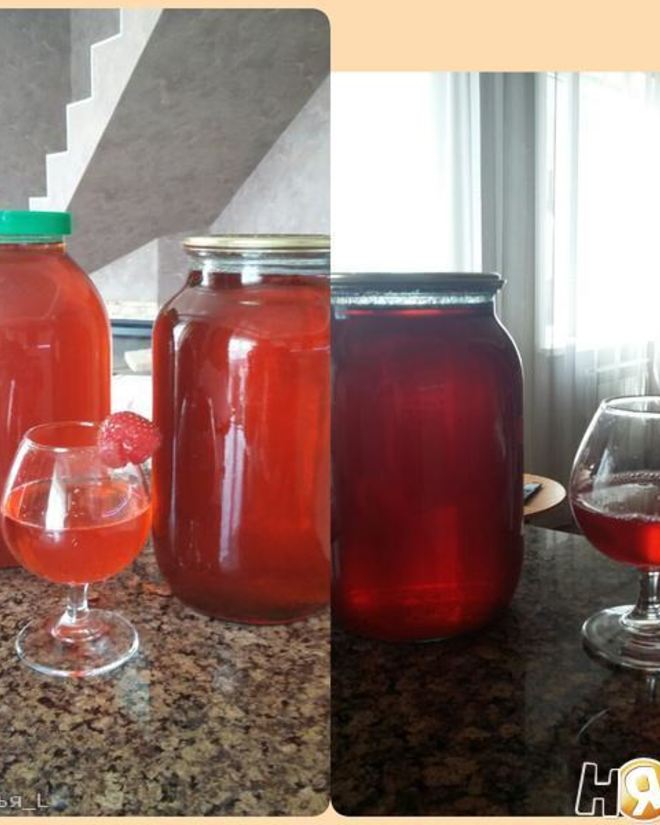 Рецепт малинового ликера