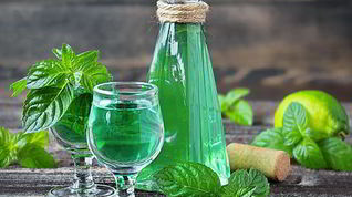 Рецепт Мятна-лаймового ликер