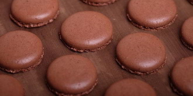 Рецепт шоколадных макарон с ликером baileys