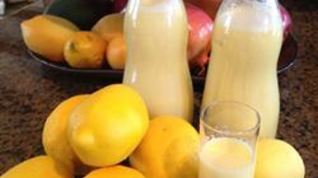 Рецепт Сливочного ликера Лимончелло