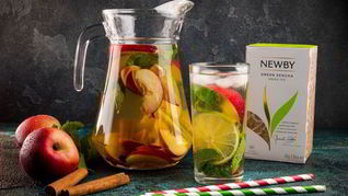 Рецепт Чайного лимонада Летнее настроение