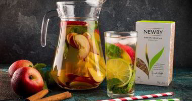 Рецепт Чайного лимонада Летнее настроение