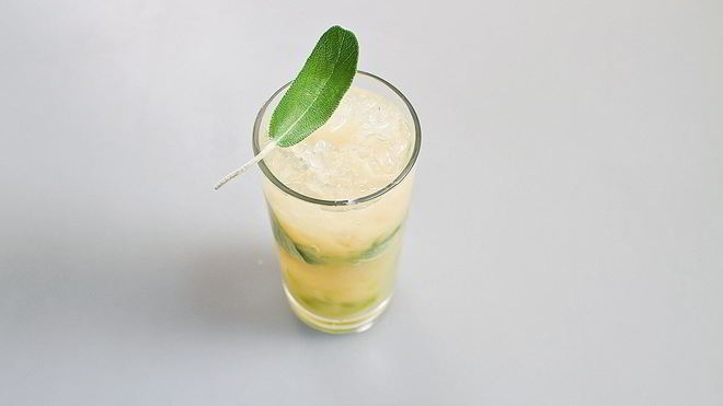 Рецепт грушевого лимонада с шалфеем