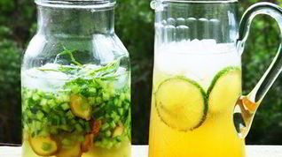 Рецепт Лаймового лимонада с жасмином и зеленым чаем