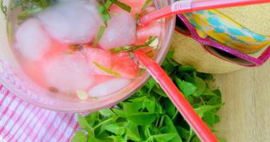 Рецепт Лимонада Арбуза & Орегано