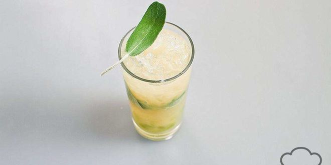 Рецепт лимонада грушевого с шалфеем