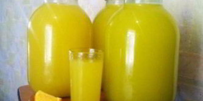 Рецепт лимонада из апельсинов