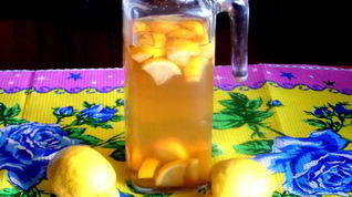 Рецепт Лимонада из зеленого чая