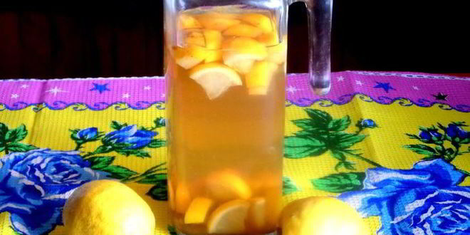 Рецепт Лимонада из зеленого чая