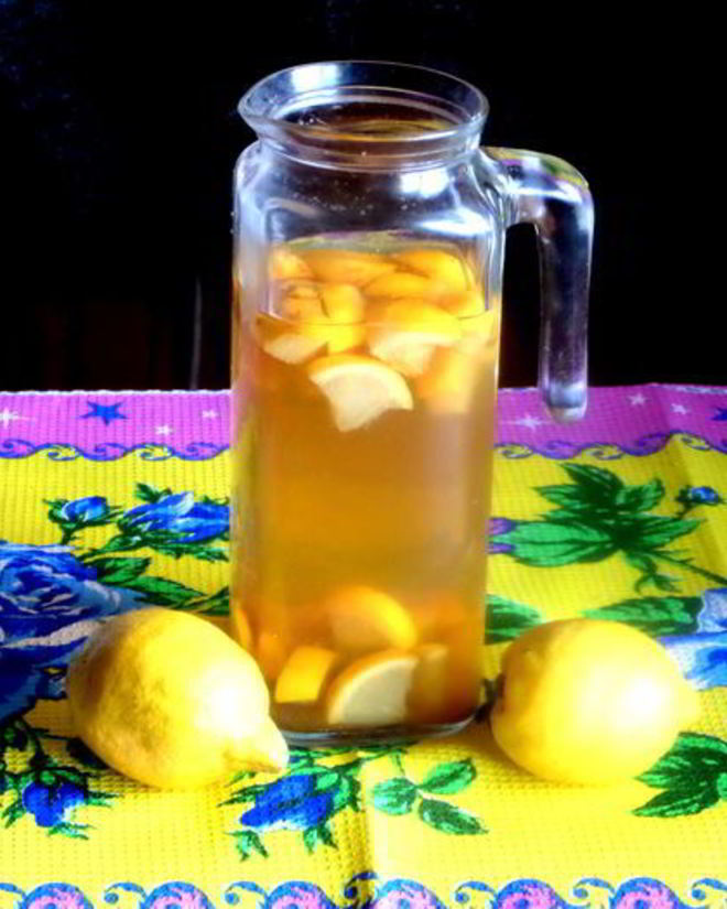 Рецепт лимонада из зеленого чая