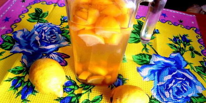Рецепт лимонада из зеленого чая