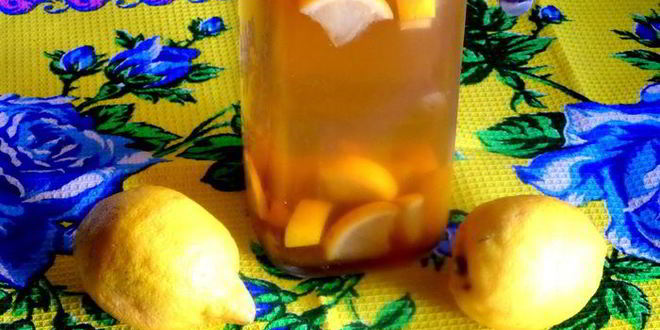 Рецепт лимонада из зеленого чая
