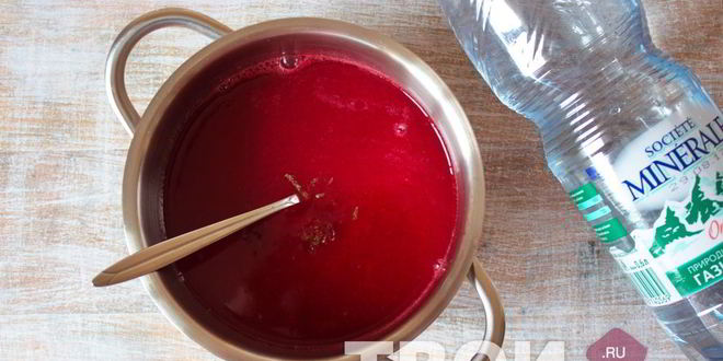 Рецепт малинового лимонада