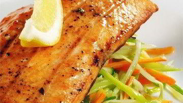 Рецепт Лосося в кленовом сиропе и имбире