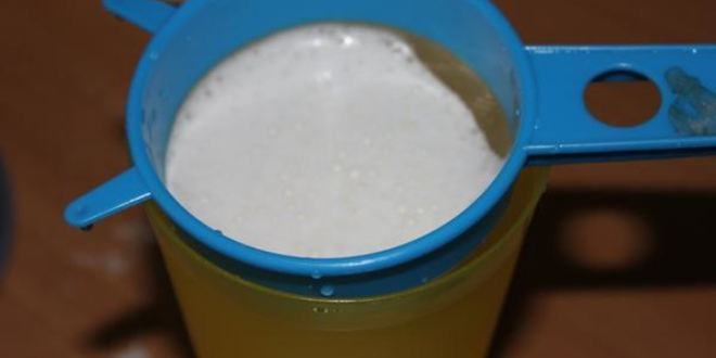 Рецепт миндального молока