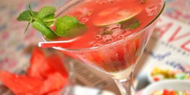 Рецепт Арбузного Мохито безалкогольного