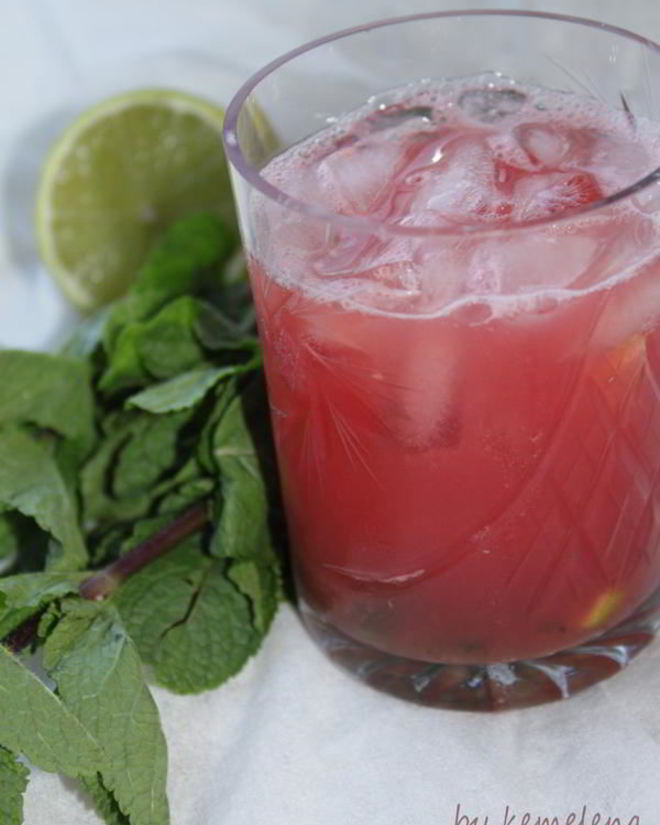 Рецепт арбузного мохито безалкогольного