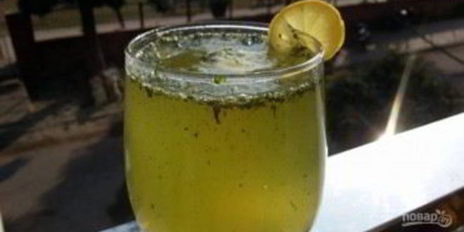 Рецепт безалкогольного мохито с лимоном