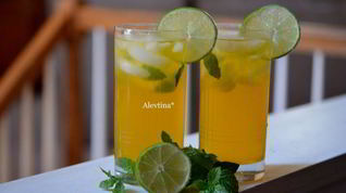 Рецепт Чая Мохито со льдом