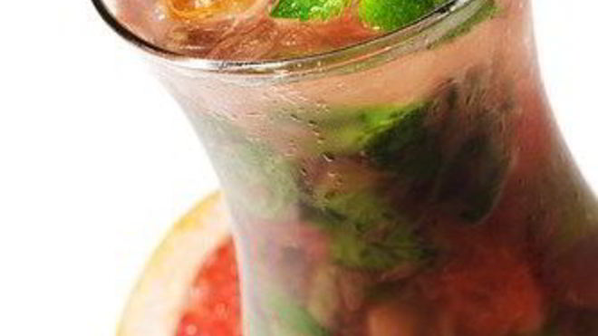 Рецепт грейпфрутова-мятного мохито