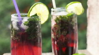 Рецепт Мохито ежевичного