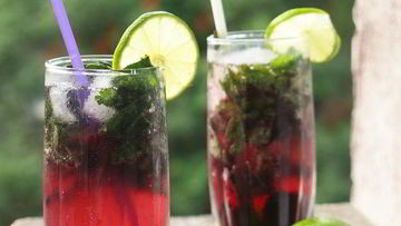 Рецепт Мохито ежевичного