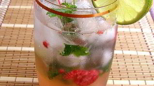 Рецепт Мохито Малиновое настроение