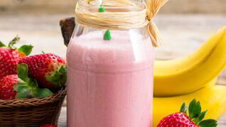 Рецепт Фруктового молочного коктейля с финиками