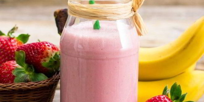 Рецепт Фруктового молочного коктейля с финиками