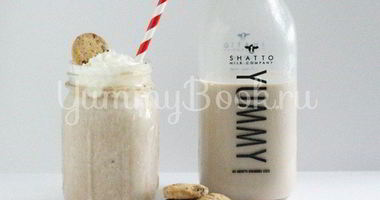 Рецепт Коктейля молочного с кусочками фруктов и шоколада