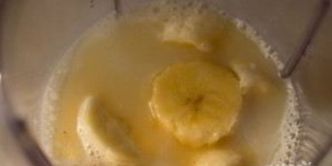 Рецепт коктейля на кокосовом молоке с бананом