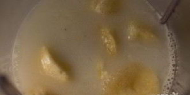 Рецепт коктейля на кокосовом молоке с бананом