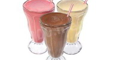 Рецепт Молочно-клубничного коктейль