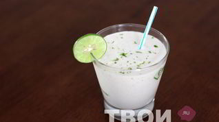 Рецепт Молочного коктейля на кокосовом молоке