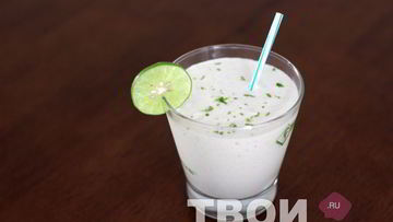 Рецепт Молочного коктейля на кокосовом молоке