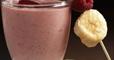 Рецепт Молочного коктейля с бананом