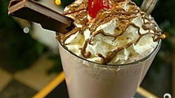 Рецепт Молочного коктейля с шоколадом и мятой