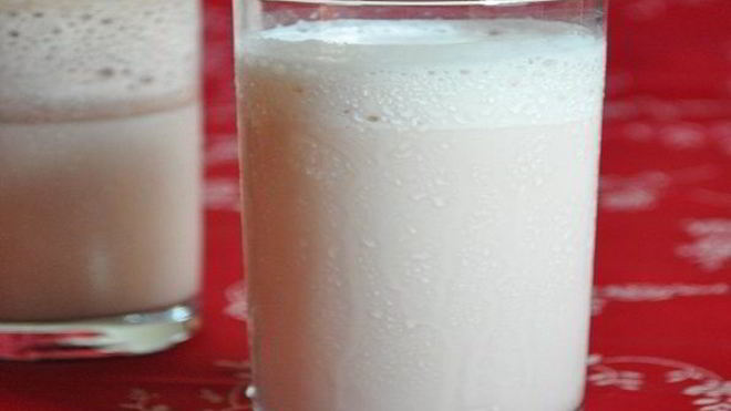 Рецепт молочного коктейля с сиропом