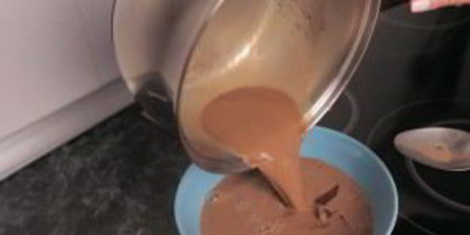 Рецепт шоколадного льда для молочного коктейля