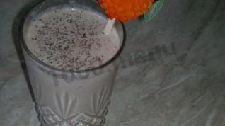 Рецепт Шоколадного молочного коктейля с бананом