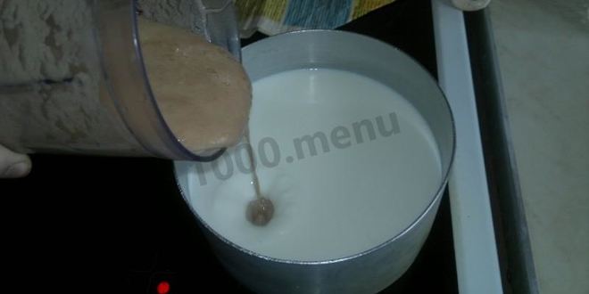 Рецепт шоколадного молочного коктейля с бананом