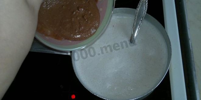 Рецепт шоколадного молочного коктейля с бананом