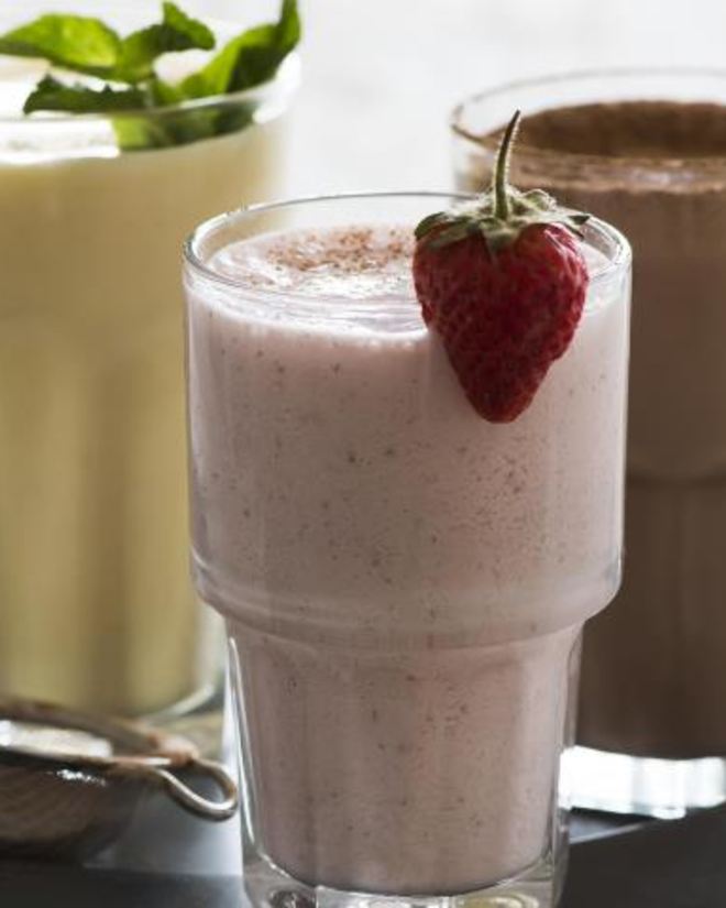 Рецепт шоколадного молочного коктейля