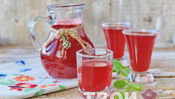 Рецепт Брусничного морса