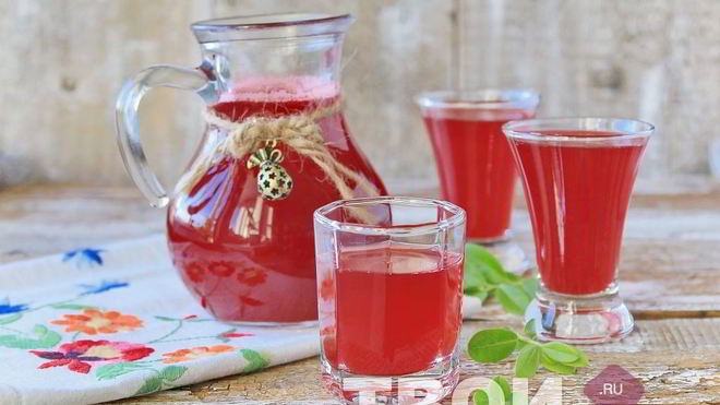 Рецепт брусничного морса