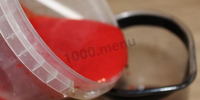 Рецепт клубничного морса из клубники