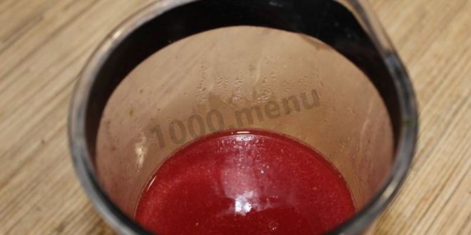 Рецепт клубничного морса из клубники