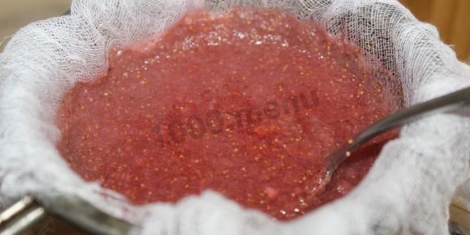 Рецепт клубничного морса из клубники
